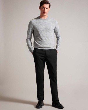 Ted Baker HAYDAE Slim Fit Chino Negrii | 681KLUMJV