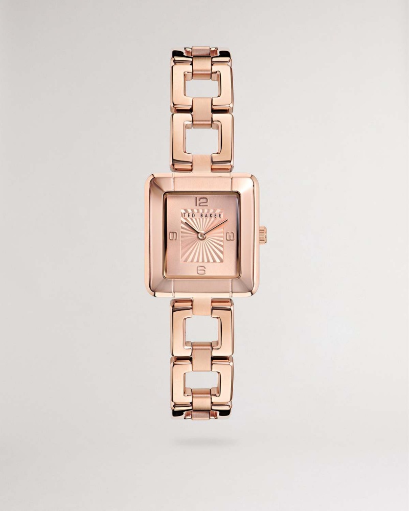 Ted Baker ALECSIS BKPMS Dial Bracelet Watch Rosegold | 820AMIHVT