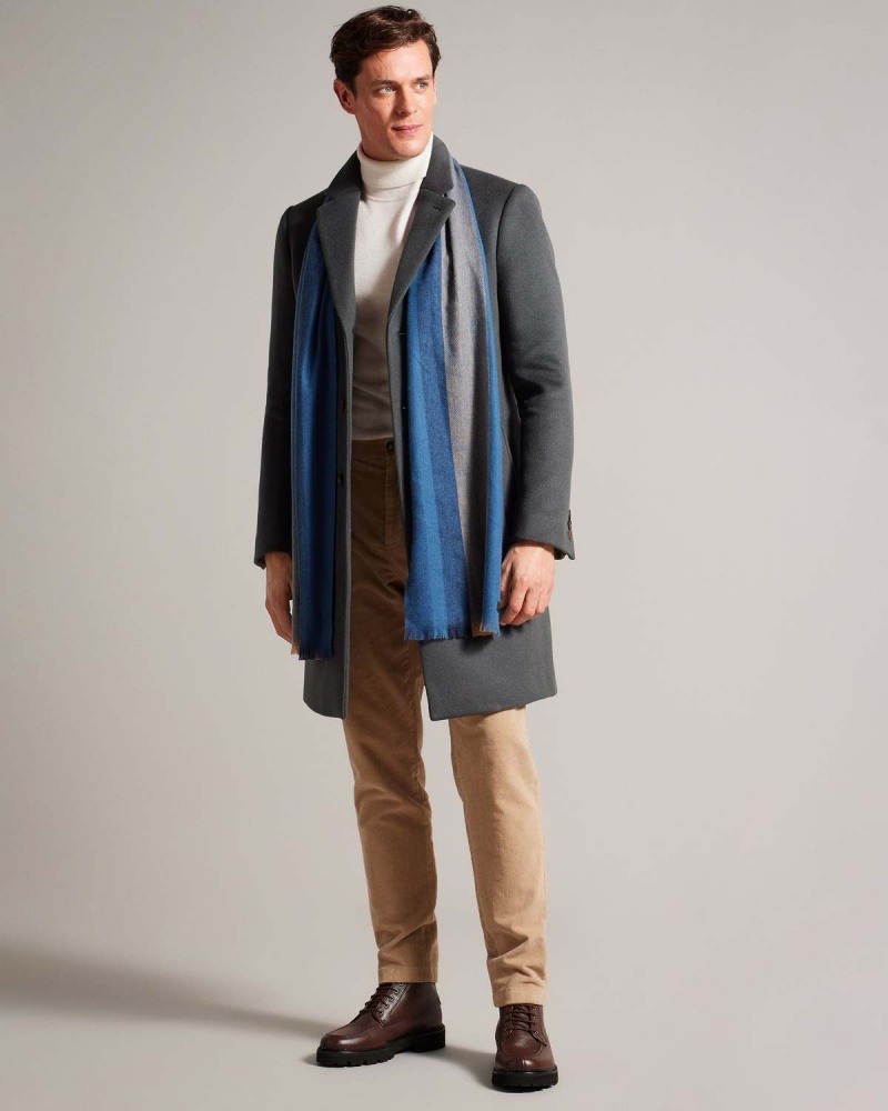 Ted Baker ALFREDY In Dungi Woven Scarf Dk-green | 605NLDIQR