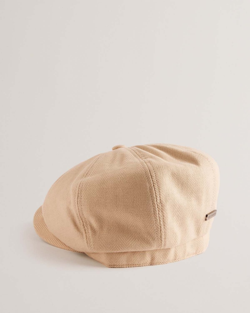 Ted Baker ALICCS Herringbone Texture Plati Cap Stone | 590DNRLTV