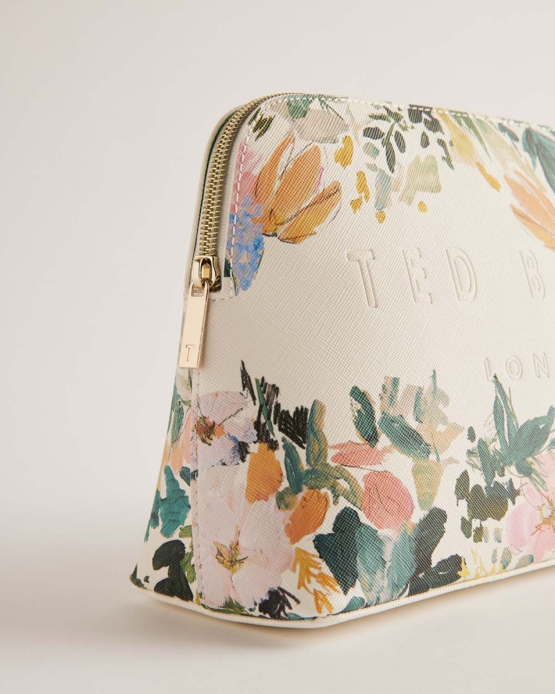 Ted Baker ALISINI Floral Printed Large Washbag Albi | 540WTBFZJ