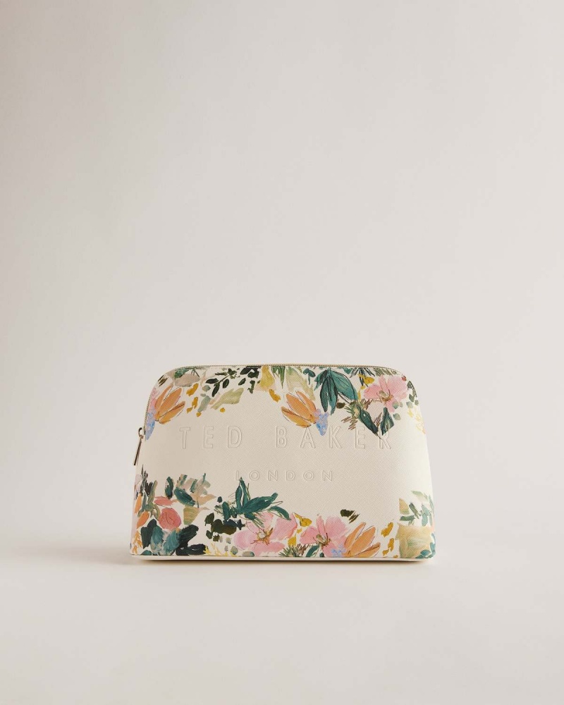 Ted Baker ALISINI Floral Printed Large Washbag Albi | 540WTBFZJ