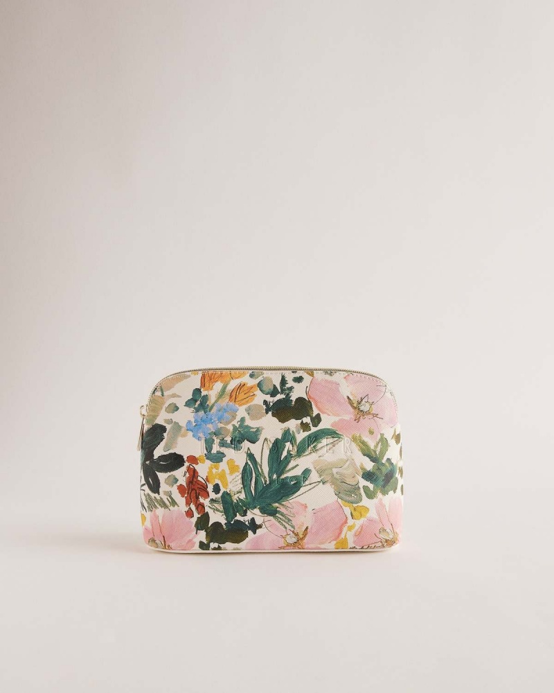 Ted Baker BECCAAS Floral Printed Small Washbag Albi | 481IWOPDZ