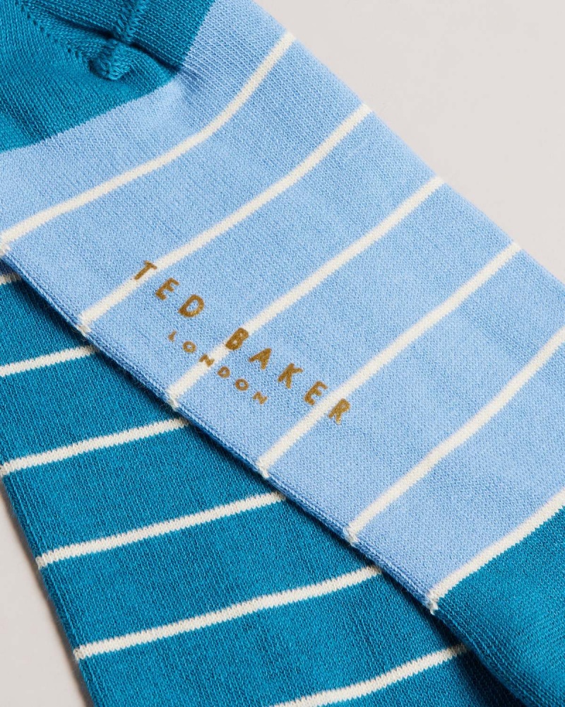 Ted Baker BREEZEY In Dungi Sock Teal-blu | 201LHIEQB