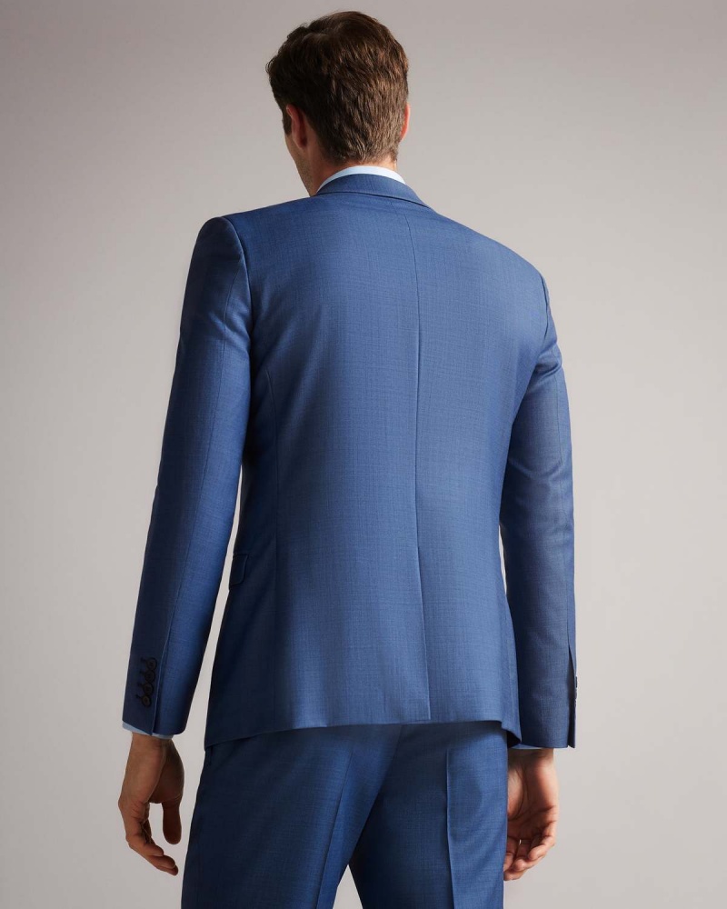 Ted Baker CAMDEJS Slim Light Blue Suit Jacket Lt-Blue | 835TGFBOI