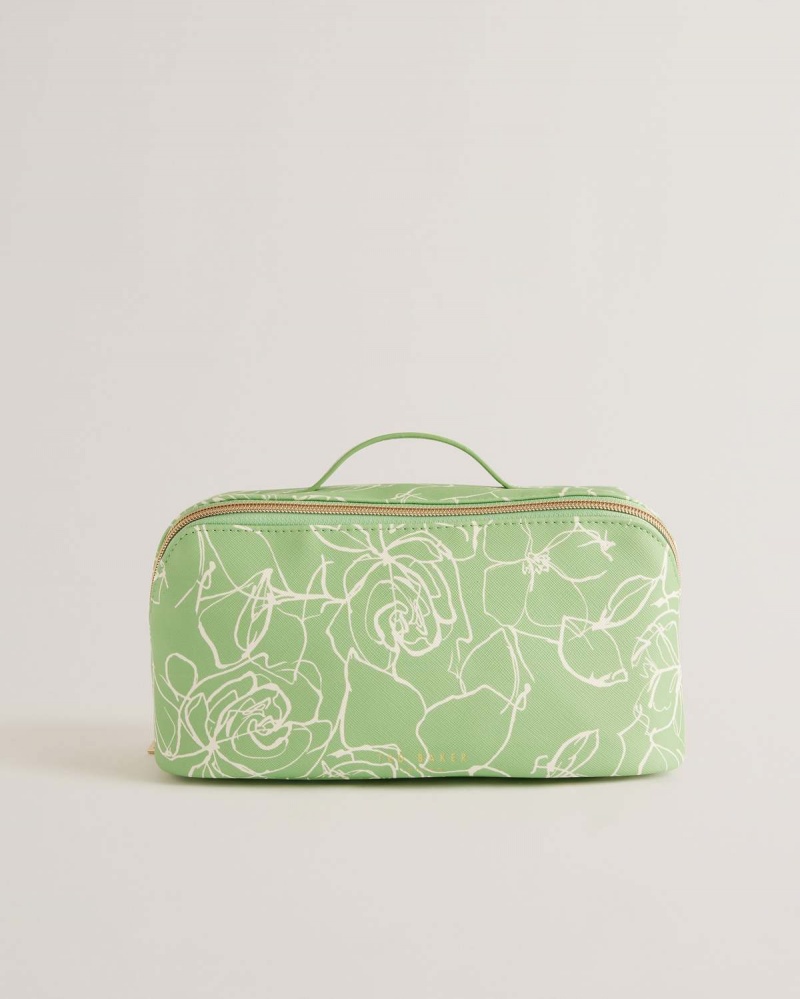 Ted Baker DIANEA Floral Printed Saffiano Washbag Albi | 749PQYVLJ