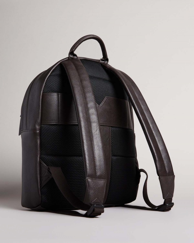 Ted Baker ESENTLE In Dungi PU Backpack Brn-choc | 253TJARUW