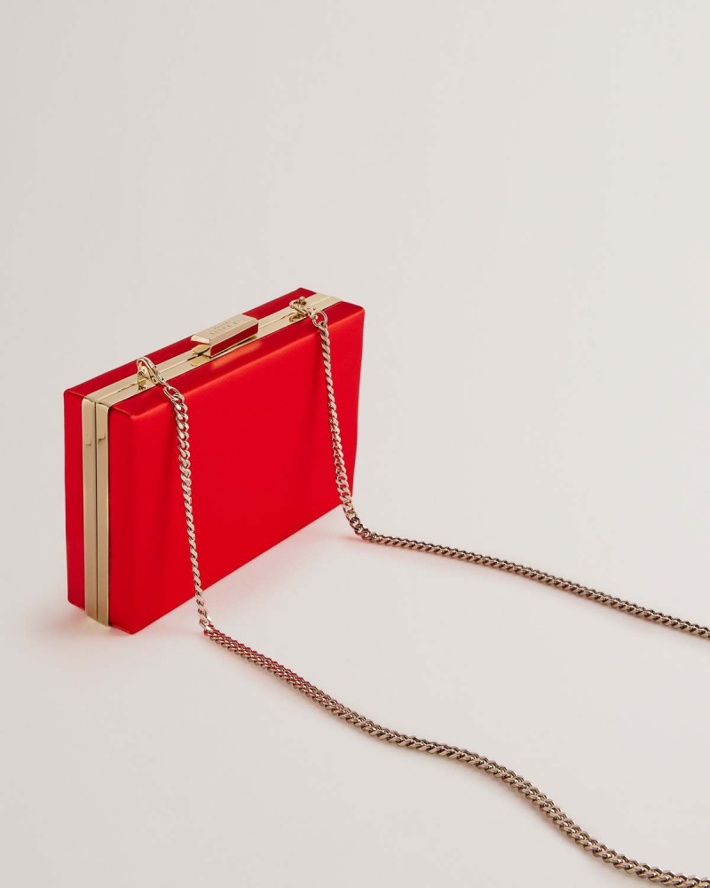 Ted Baker FUNIA Fun Box Clutch Bag Brt-red | 426EWRNMP