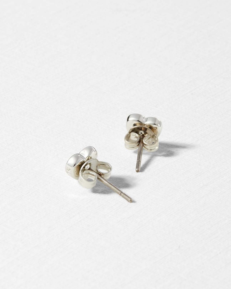 Ted Baker Harly Tiny Heart Stud Earring Argintii | 732UKIVBN