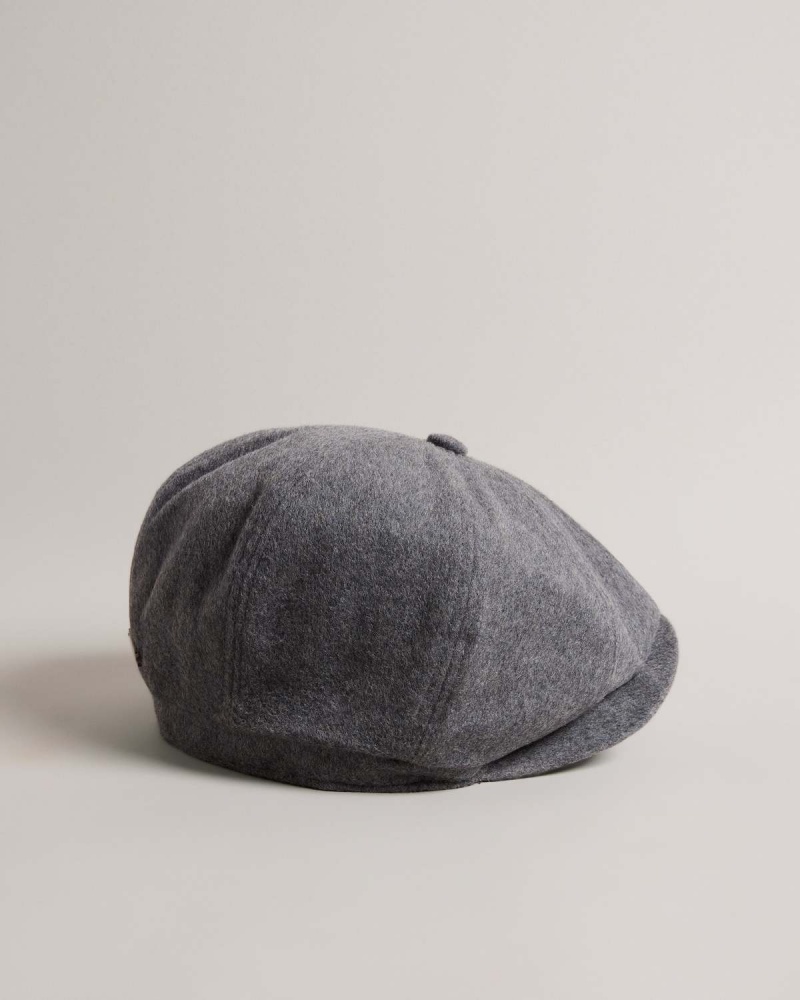 Ted Baker JIMMYY Woollen Baker Boy Hat Kaki | 517CSOIBL