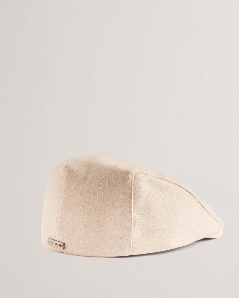 Ted Baker JOSSH Herringbone Plati Cap Albi | 124ZKOULH