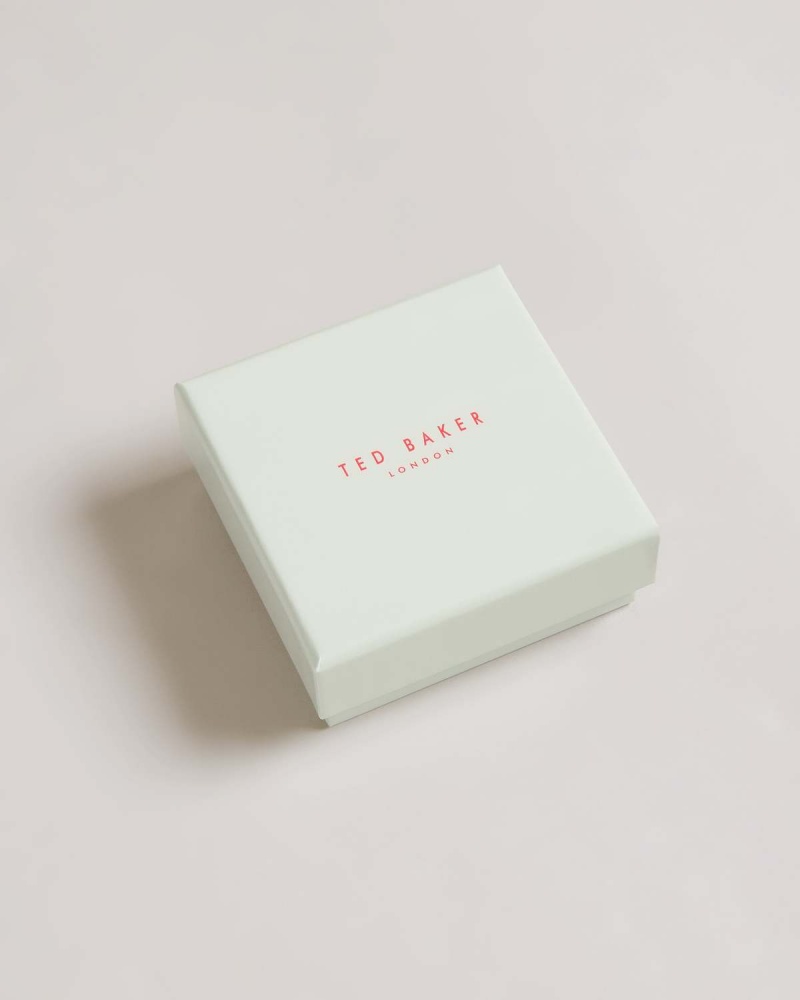 Ted Baker MULTII Layered Square Cufflinks Argintii | 465GEKXAH