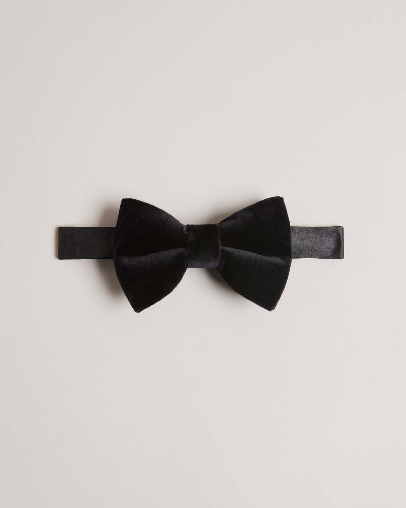 Ted Baker NIICO Velvet Bow Tie Dk-red | 078DFAVYJ