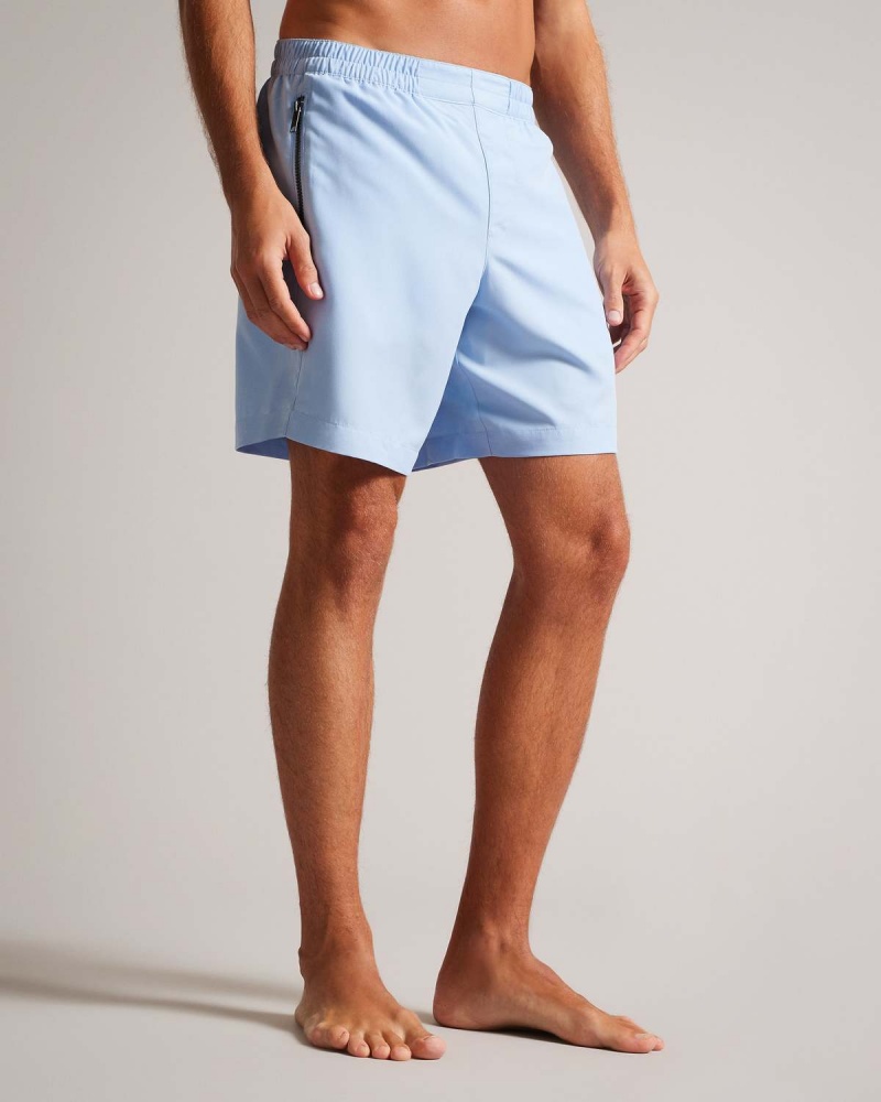 Ted Baker Nairdal Plain Swimshort Lt-Blue | 630IOUAJH