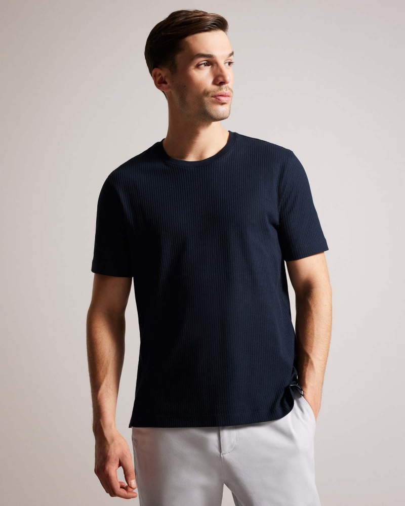 Ted Baker RAKES SS Regular Fit Tshirt Albi | 209KZWTIO