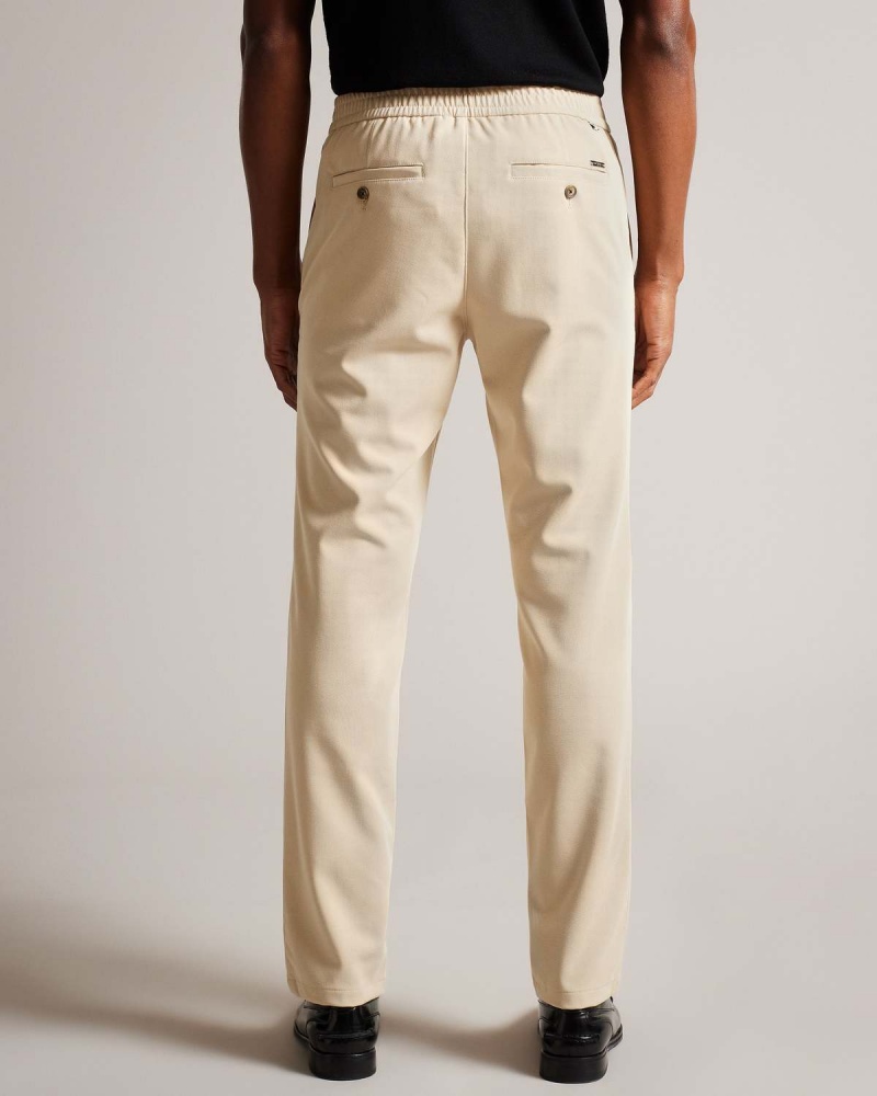 Ted Baker RODNY Irvine Slim Fit Trouser Stone | 741KFIOBC