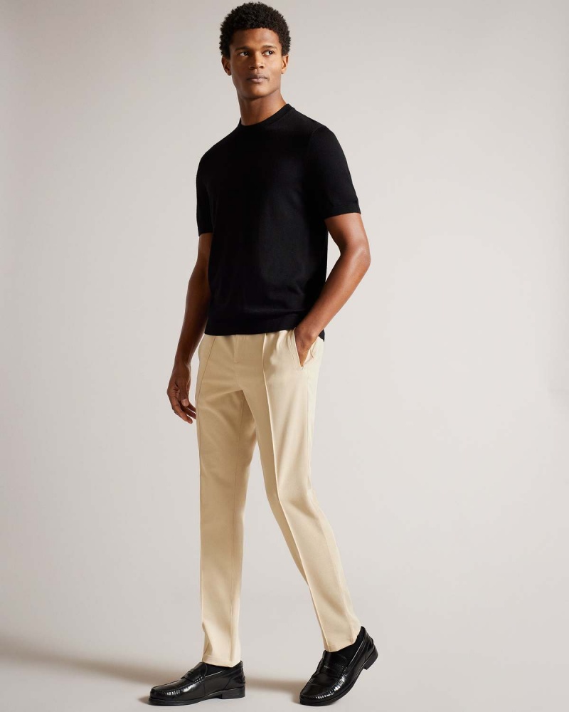 Ted Baker RODNY Irvine Slim Fit Trouser Stone | 741KFIOBC