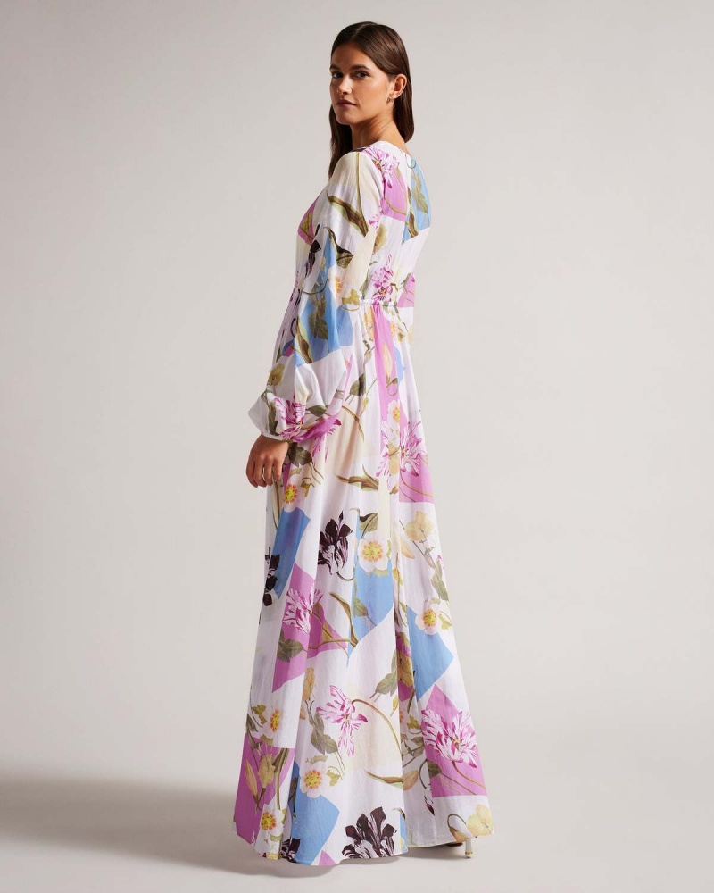 Ted Baker ROZLYN Floaty Maxi Cover Up Albi | 639EYLHIM