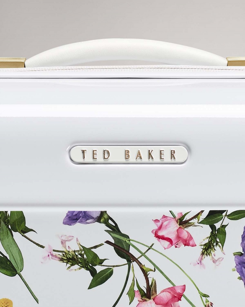 Ted Baker Raidet Scattered Bouquet Small Trolley Case Albi | 435VJOCDN