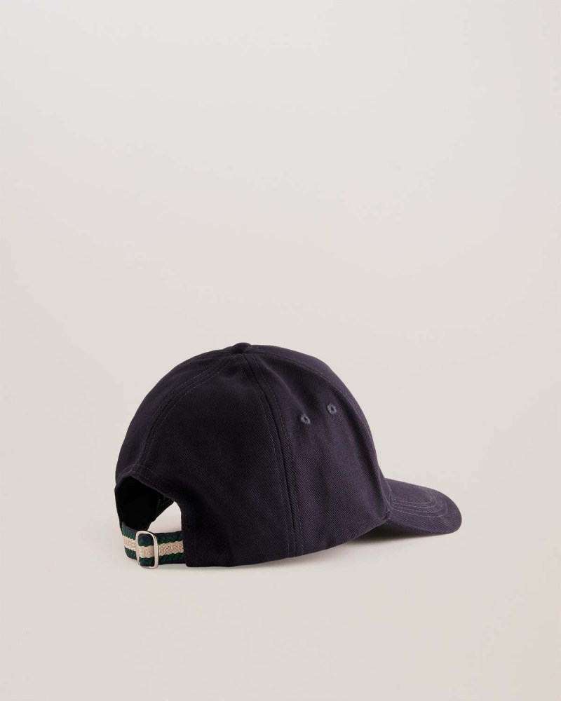 Ted Baker SAMMSS Cap with Webbing Curea Bleumarin | 825XYLFNS