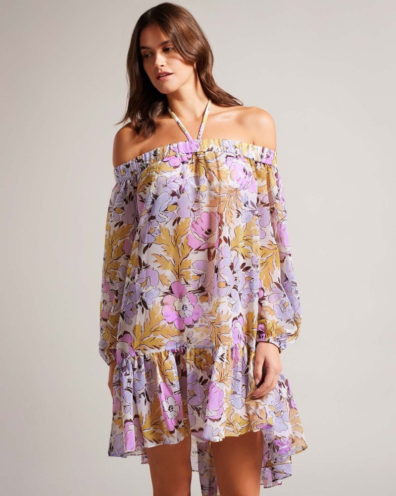 Ted Baker SIYONA Off The Shoulder Cover Up Albi | 302XQVZFU