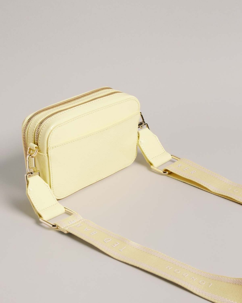 Ted Baker STUNNIE Webbing Mini Camera Bag Galbeni | 497SCGFXZ