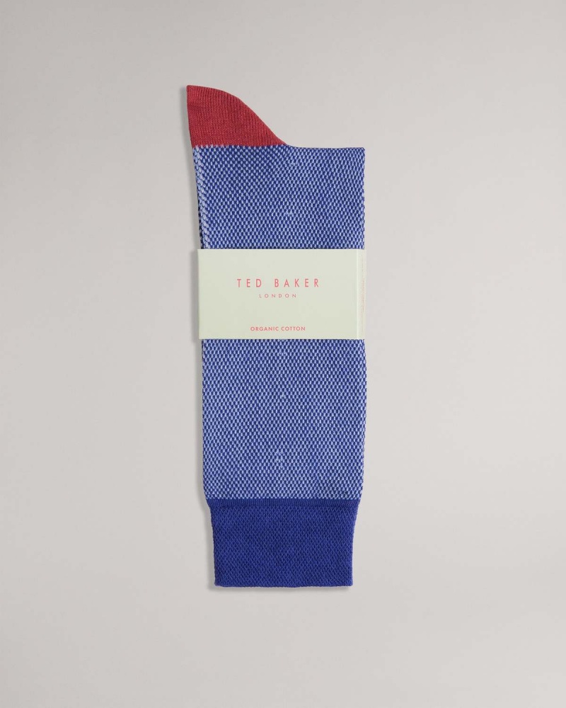 Ted Baker TEDTEXT Semi Plain Sock Mid Gree | 185IGAHVW