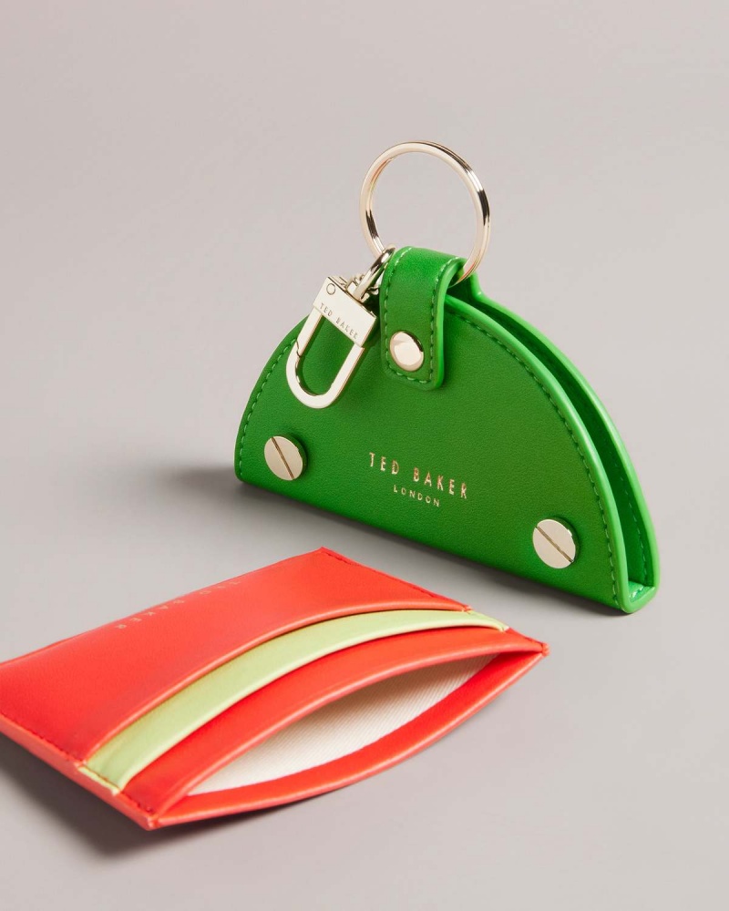 Ted Baker Wmelon Watermelon Keyring and Card Holder Rosii | 025EKOXGR