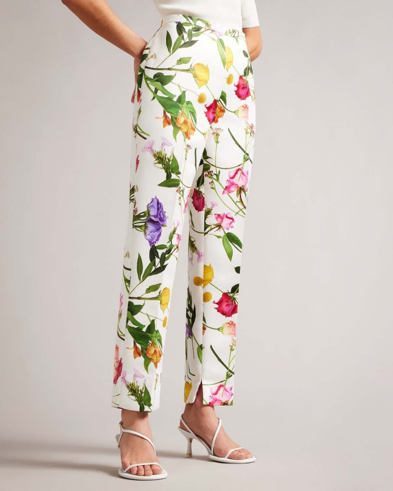 Ted Baker ZIAAHT Printed Narrow Peg Trouser Albi | 319DUJTVC