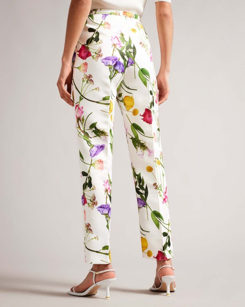 Ted Baker ZIAAHT Printed Narrow Peg Trouser Albi | 319DUJTVC